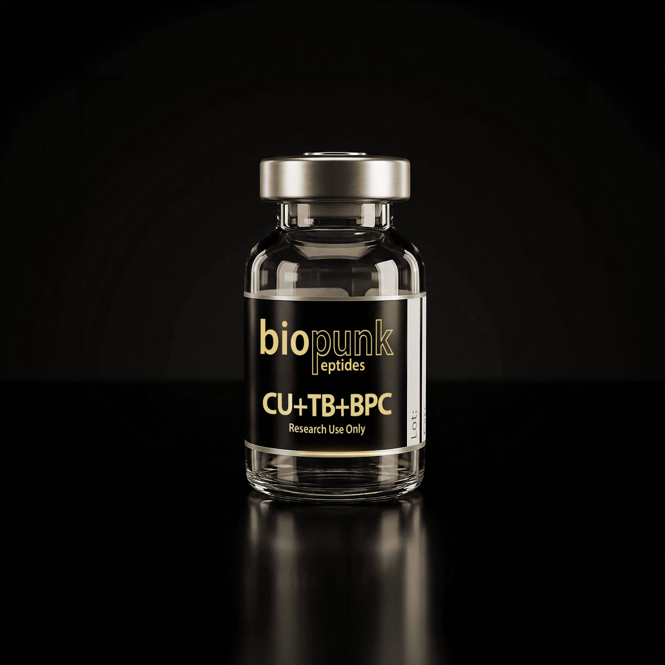 GLOW50 Recovery Blend (GHK-Cu 35mg + TB-500 10mg + BPC-157 5mg) — 50mg total