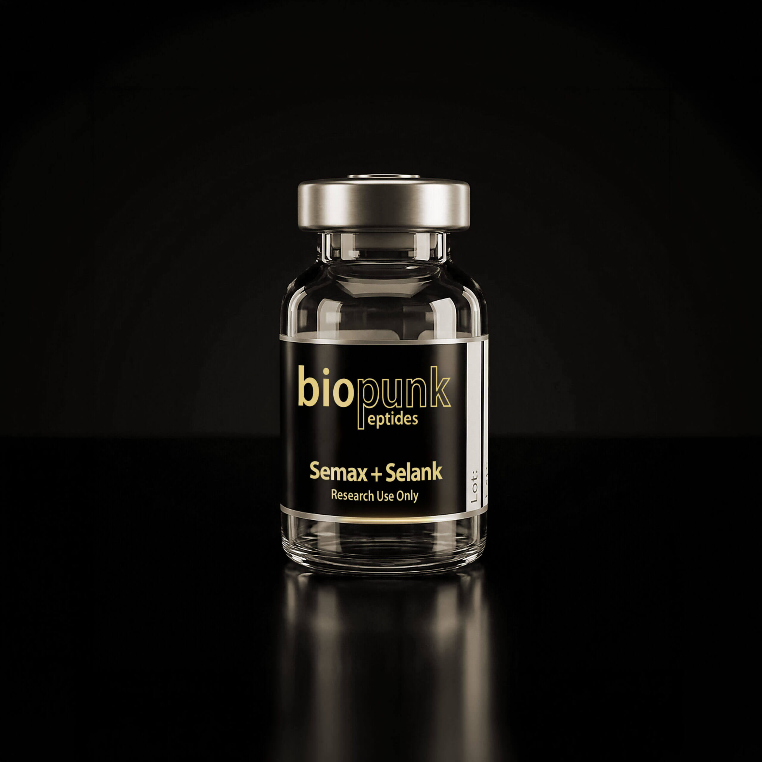 Semax 10mg + Selank 10mg (20mg total)